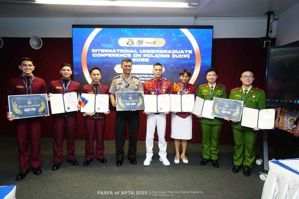 People’s Police Academy secures third place at IUCP competition